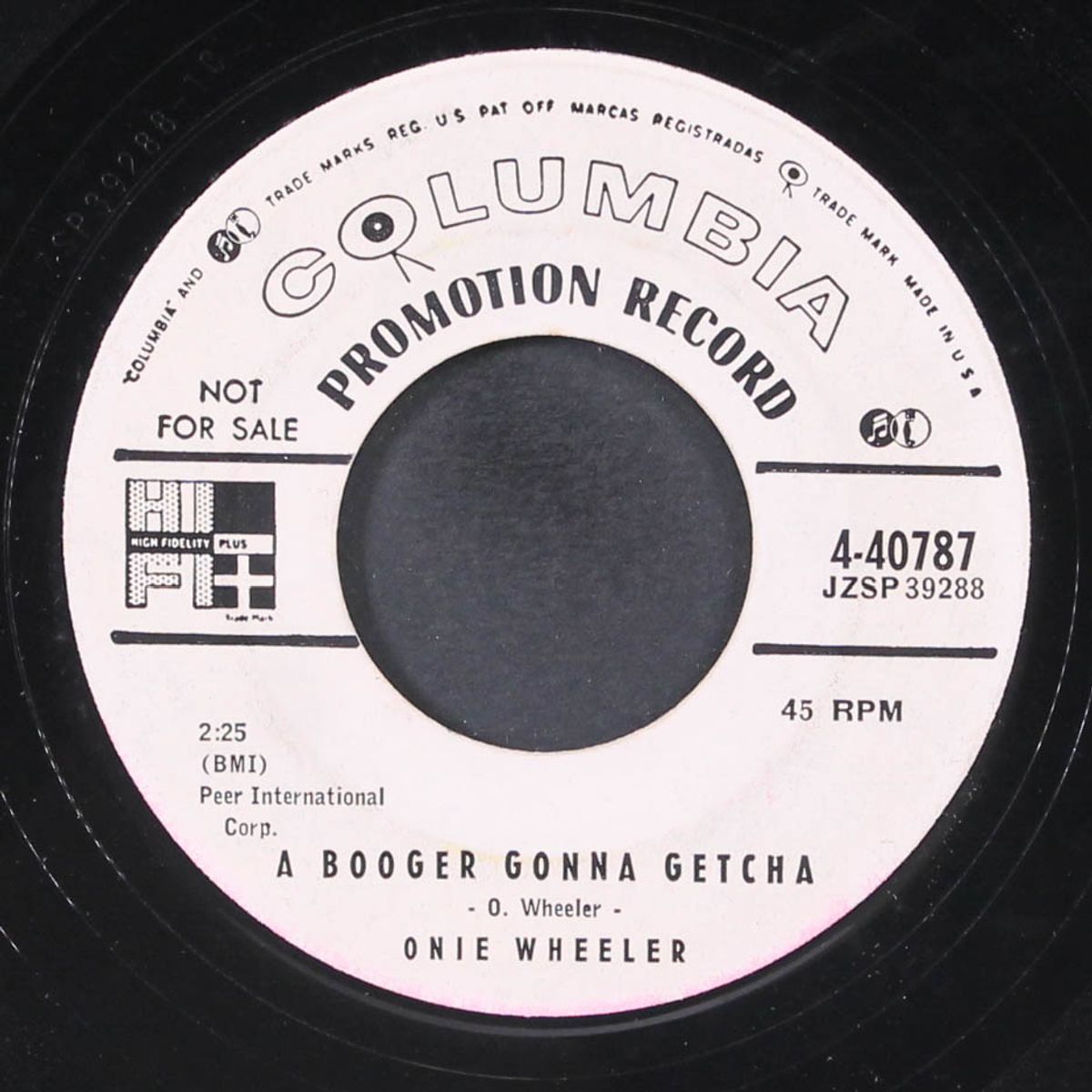 a booger gonna getcha / a beggar for your love by ONIE WHEELER