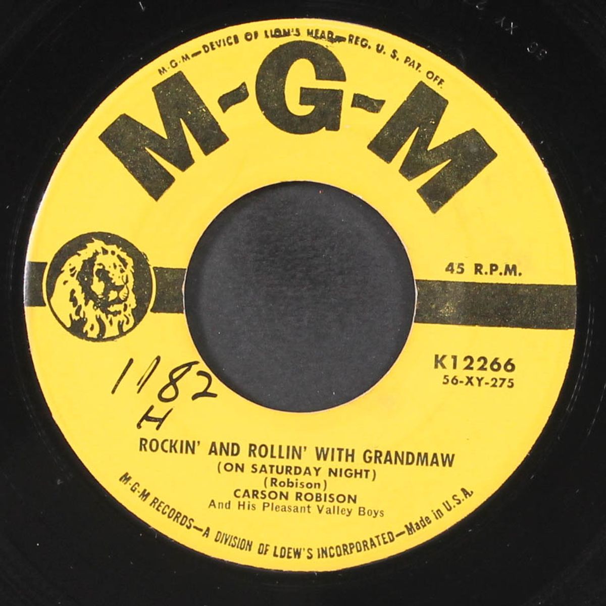 rockin' and rollin' with grandmaw by CARSON ROBISON