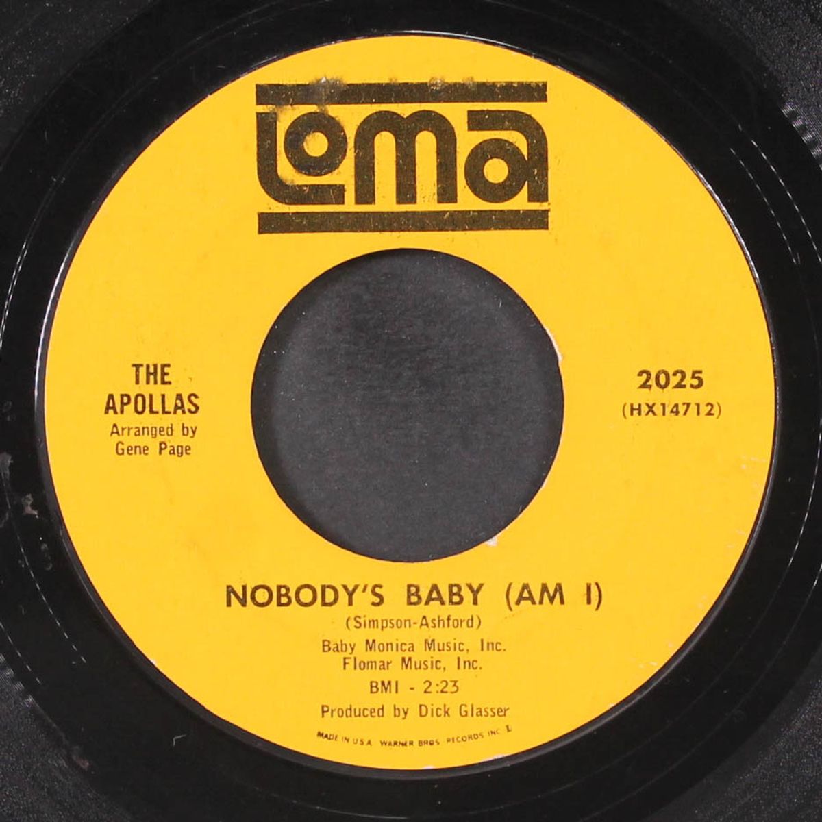 just can't get enough of your love / nobody's baby by APOLLAS