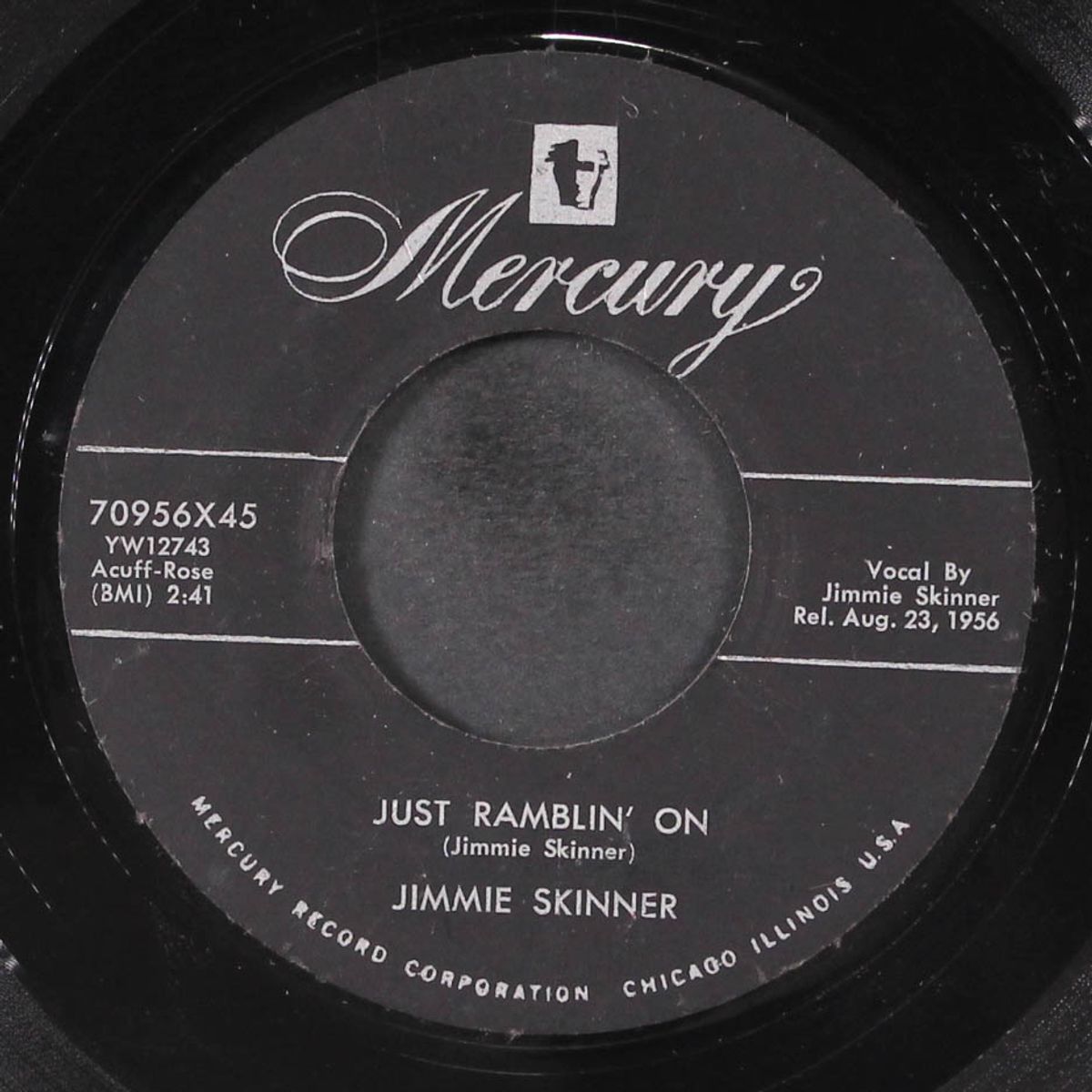just ramblin' on / another saturday night by JIMMIE SKINNER