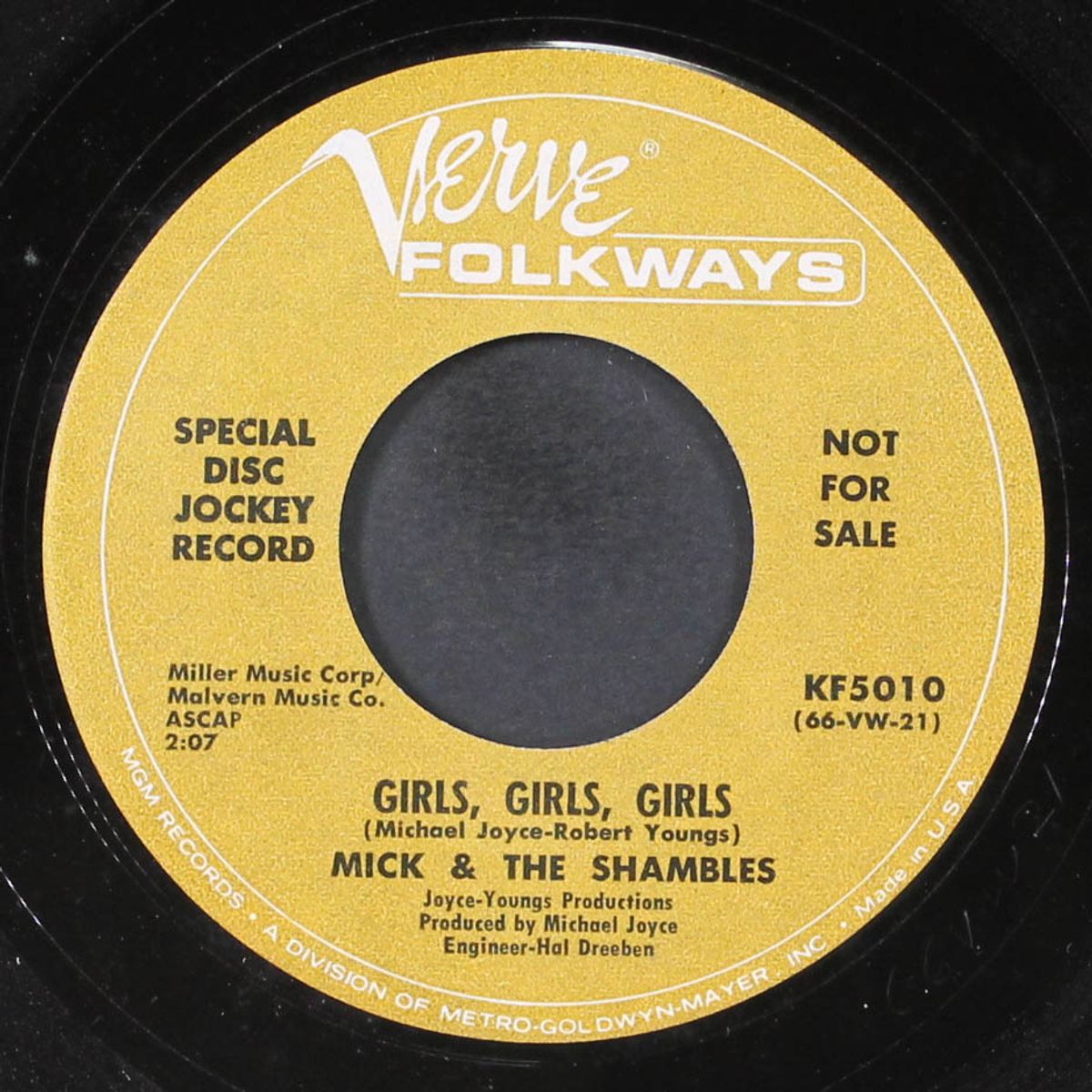 lonely nights again / girls girls girls by MICK & SHAMBLES