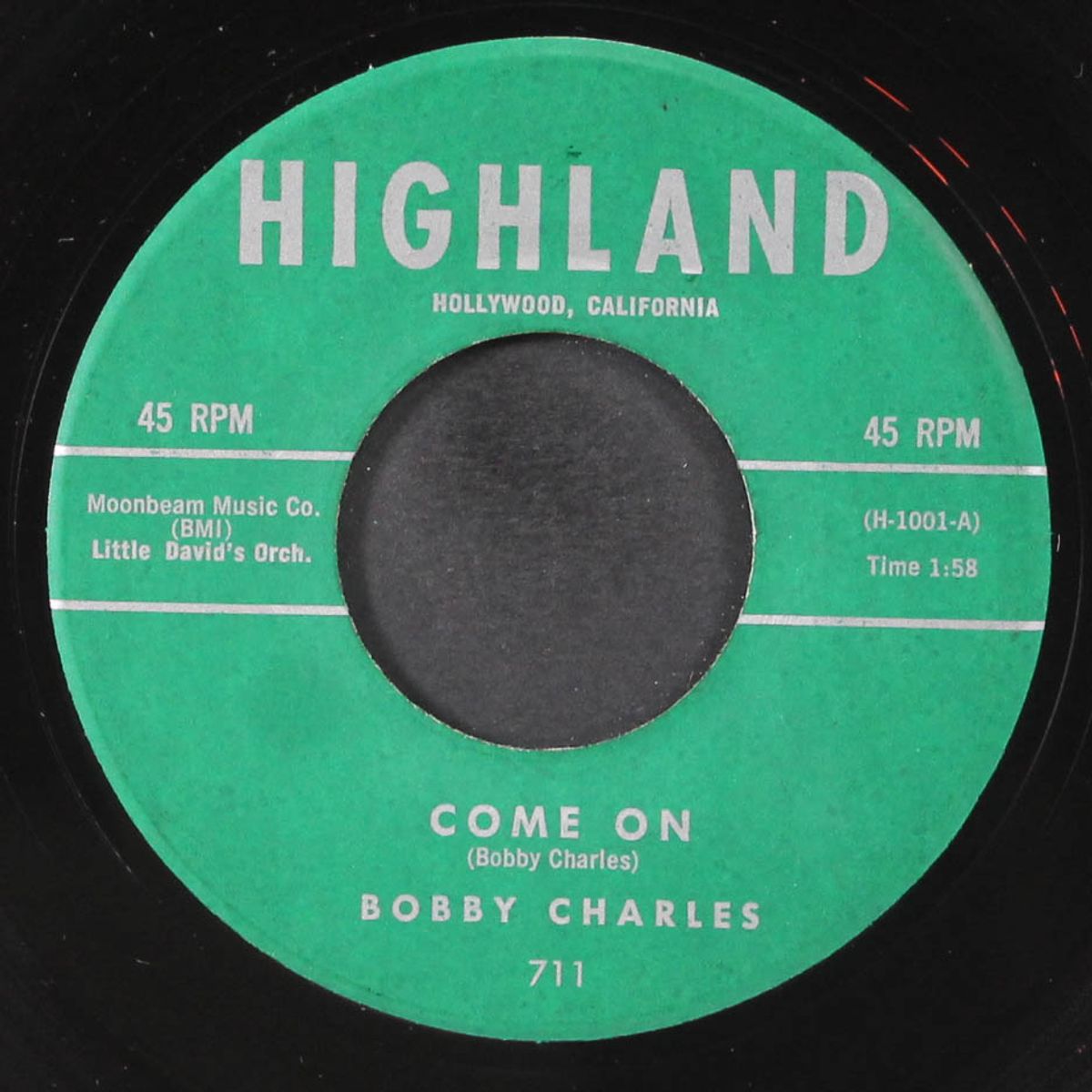 molly malone / come on by BOBBY CHARLES