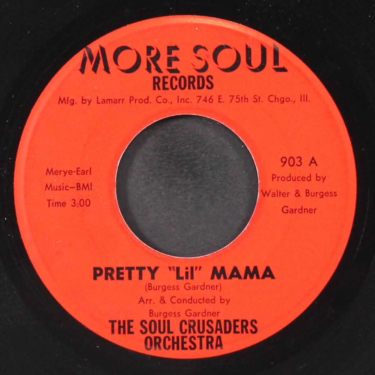 funky jive / pretty "lil" mama by SOUL CRUSADERS