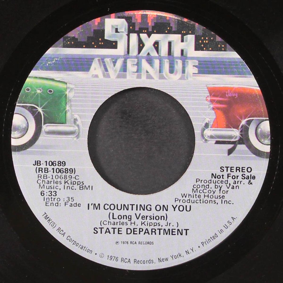 i'm counting on you / wonderful woman by STATE DEPARTMENT