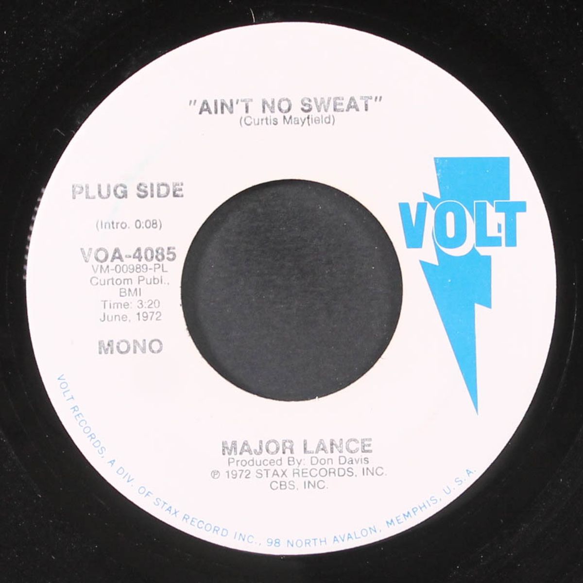 aint no sweat / same by MAJOR LANCE