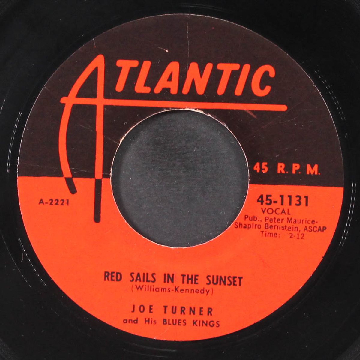 red sails in the sunset / after a while by JOE TURNER