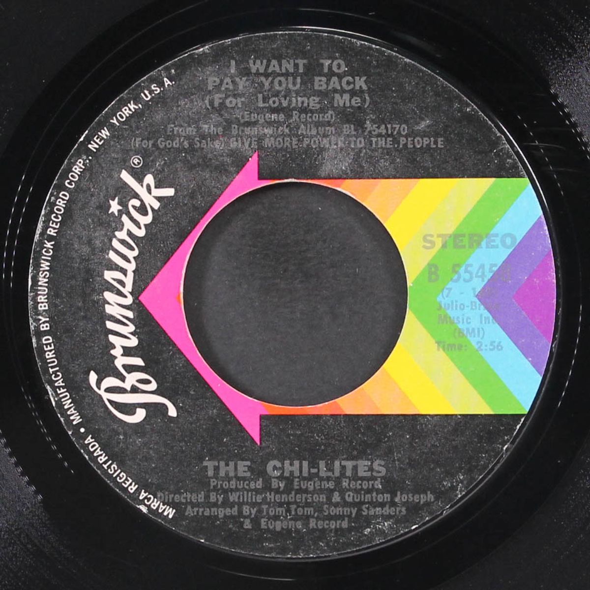 i want to pay you back / love uprising by CHI-LITES