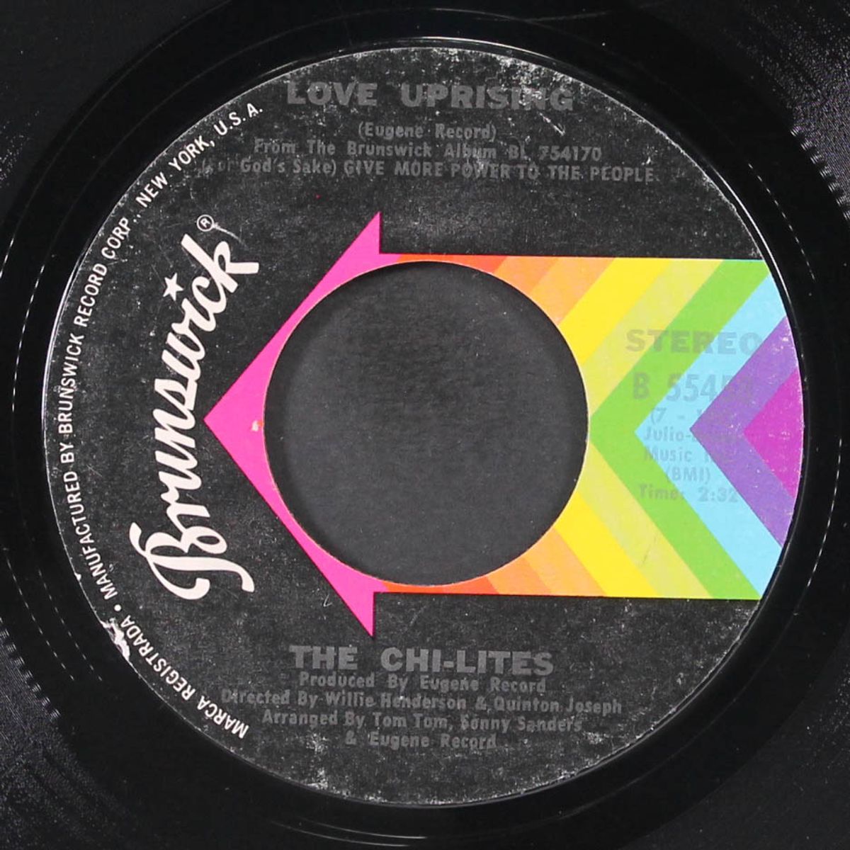 i want to pay you back / love uprising by CHI-LITES