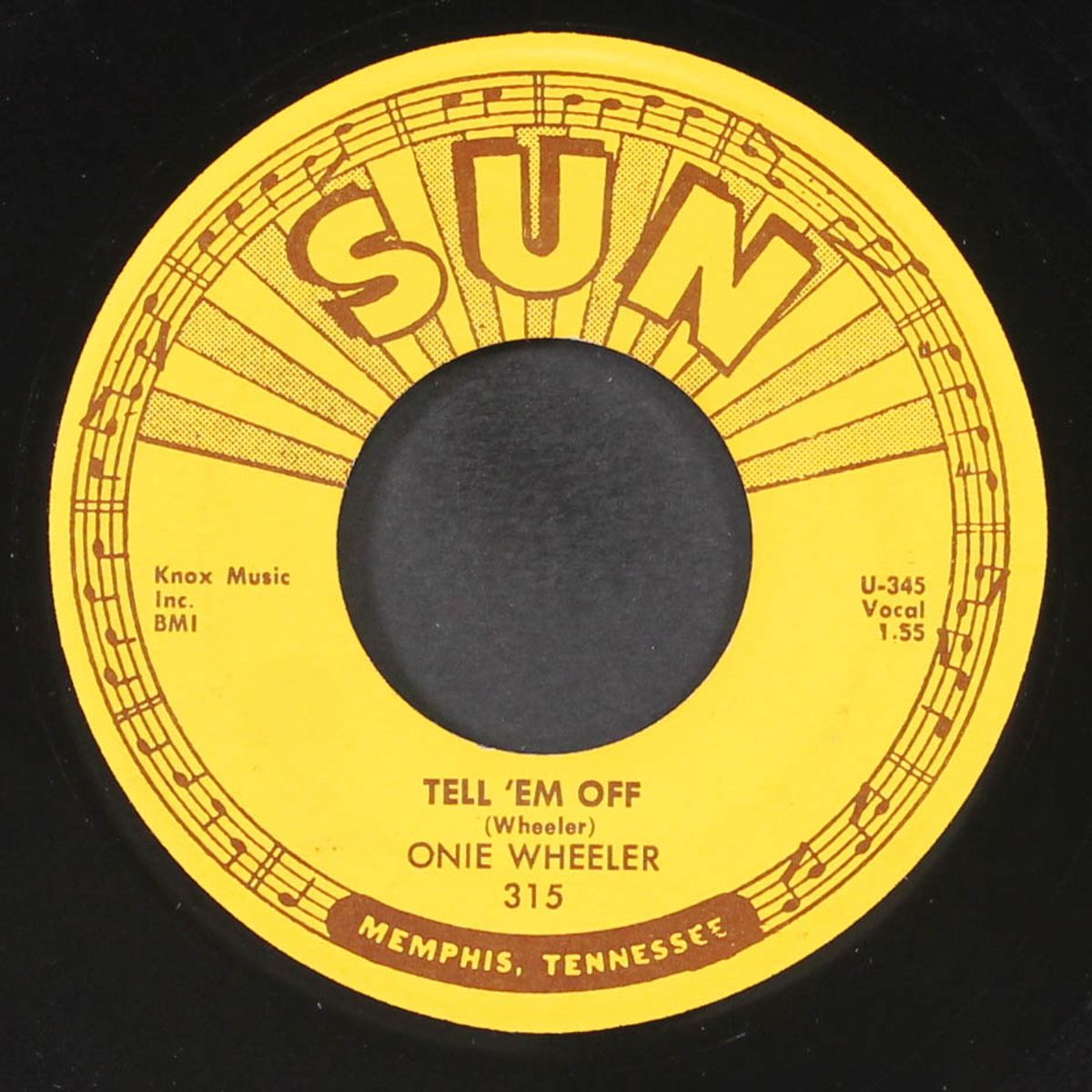 jump right out of this jukebox / tell 'em off by ONIE WHEELER