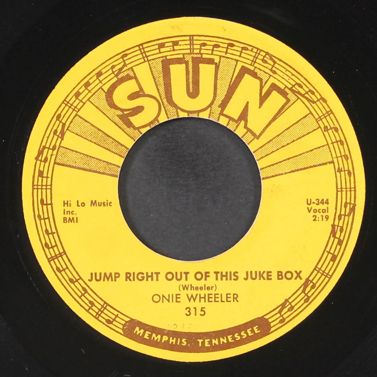 jump right out of this jukebox / tell 'em off by ONIE WHEELER