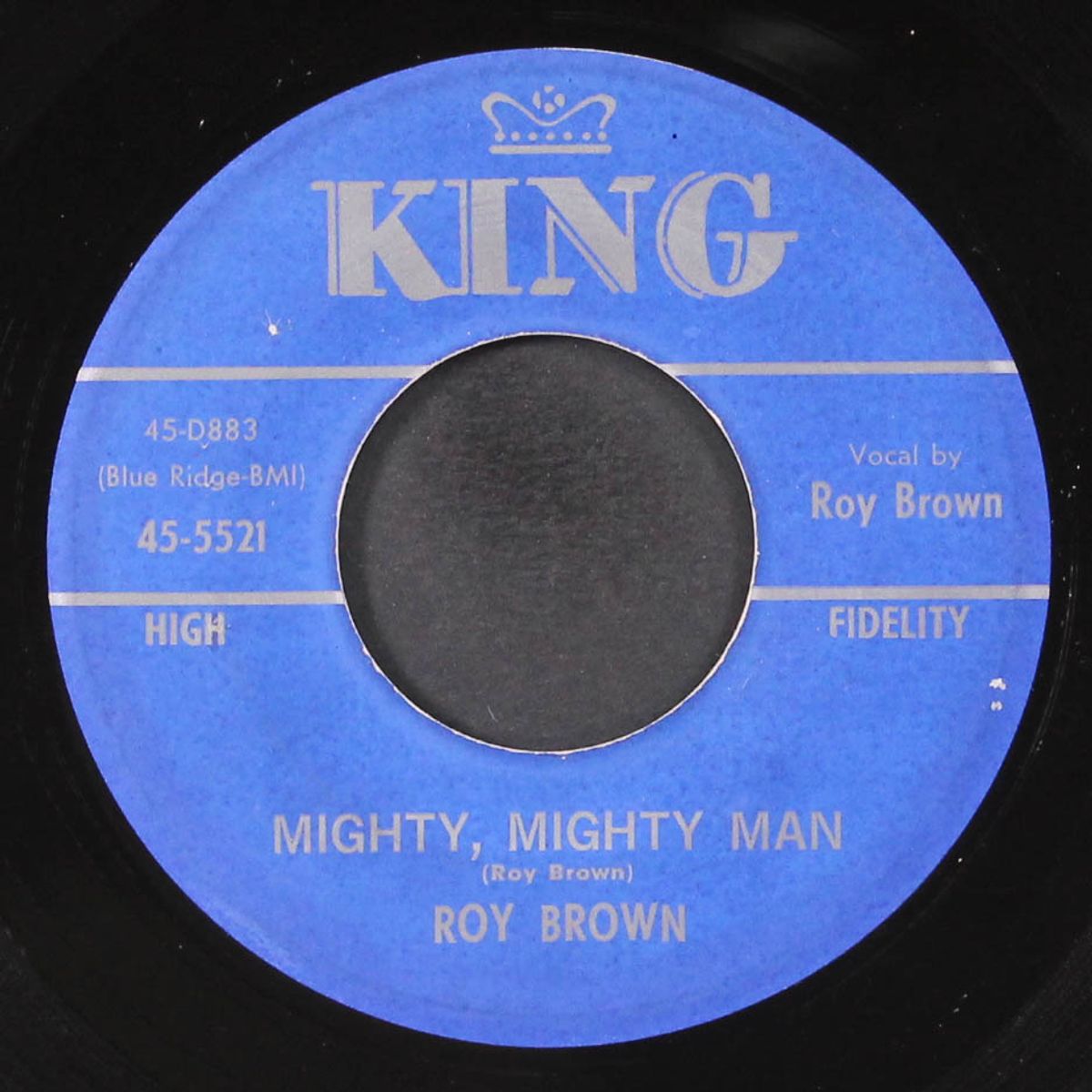 mighty, mighty man / good man blues by ROY BROWN