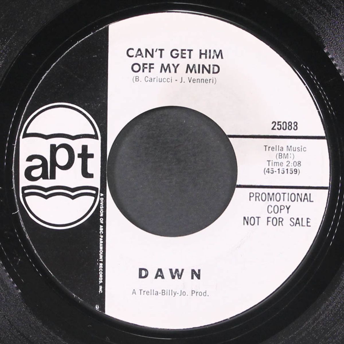 can't get him off my mind / two of a kind by DAWN