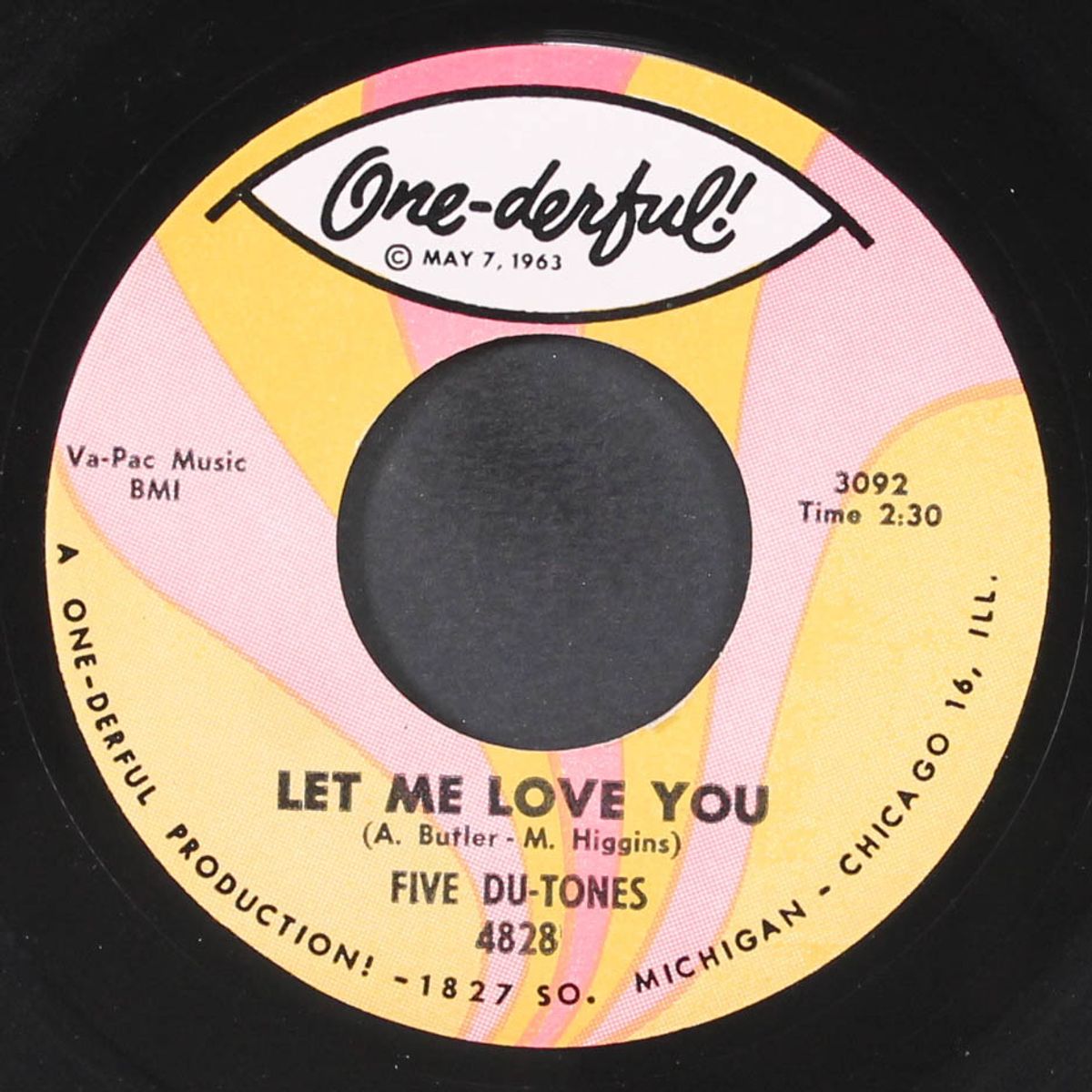 sweet lips / let me love you by FIVE DU-TONES