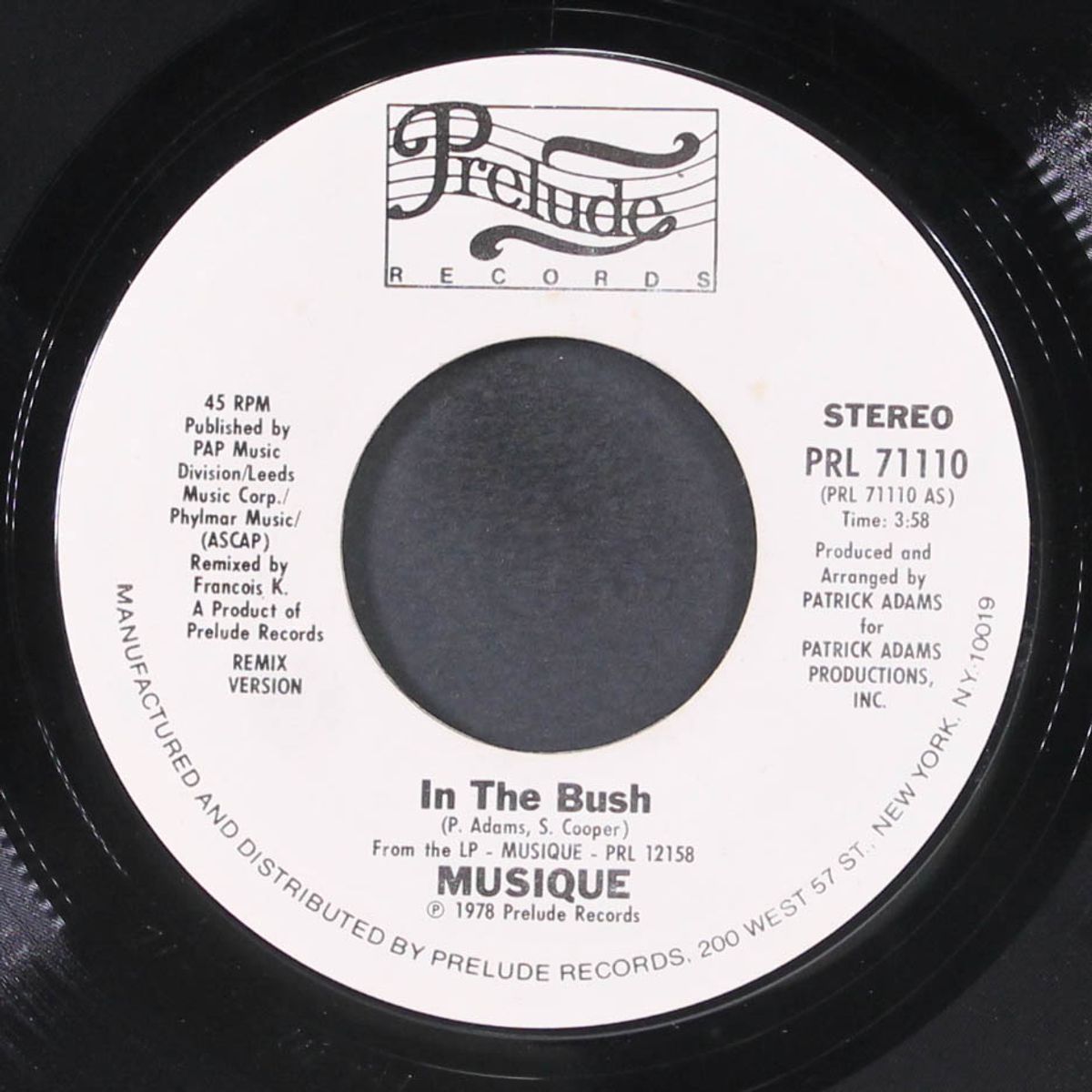 in the bush / remix by MUSIQUE