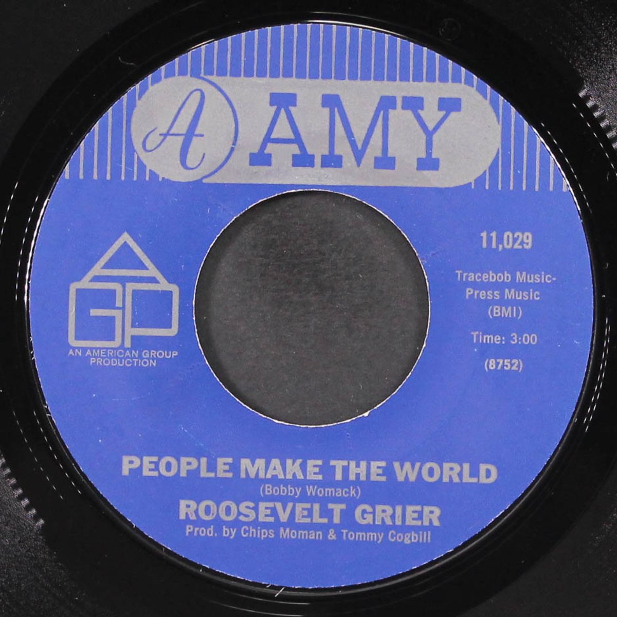 people make the world / hard to forget by ROOSEVELT GRIER