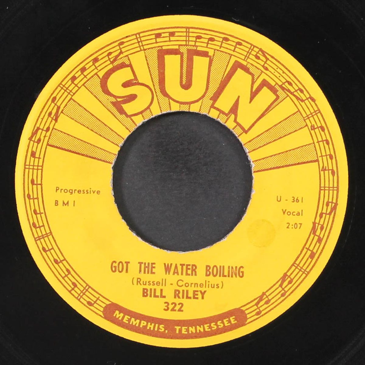 got the water boiling / one more time by BILL RILEY