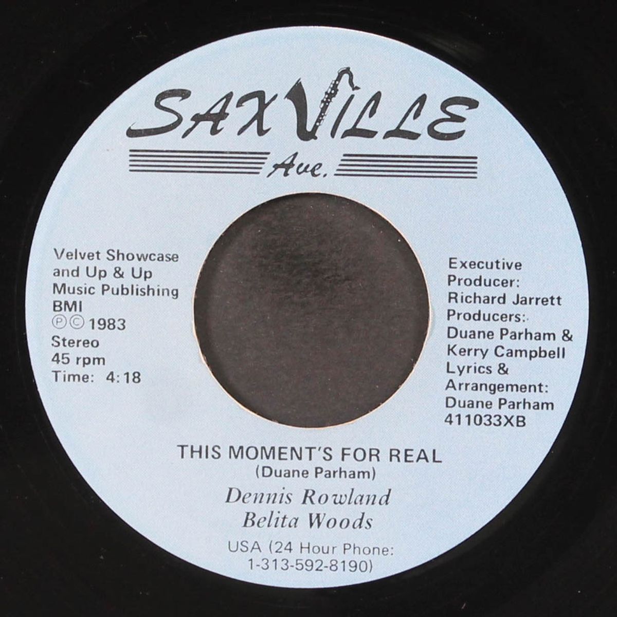 this moment's for real / i was just a lonely man by DENNIS ROWLAND