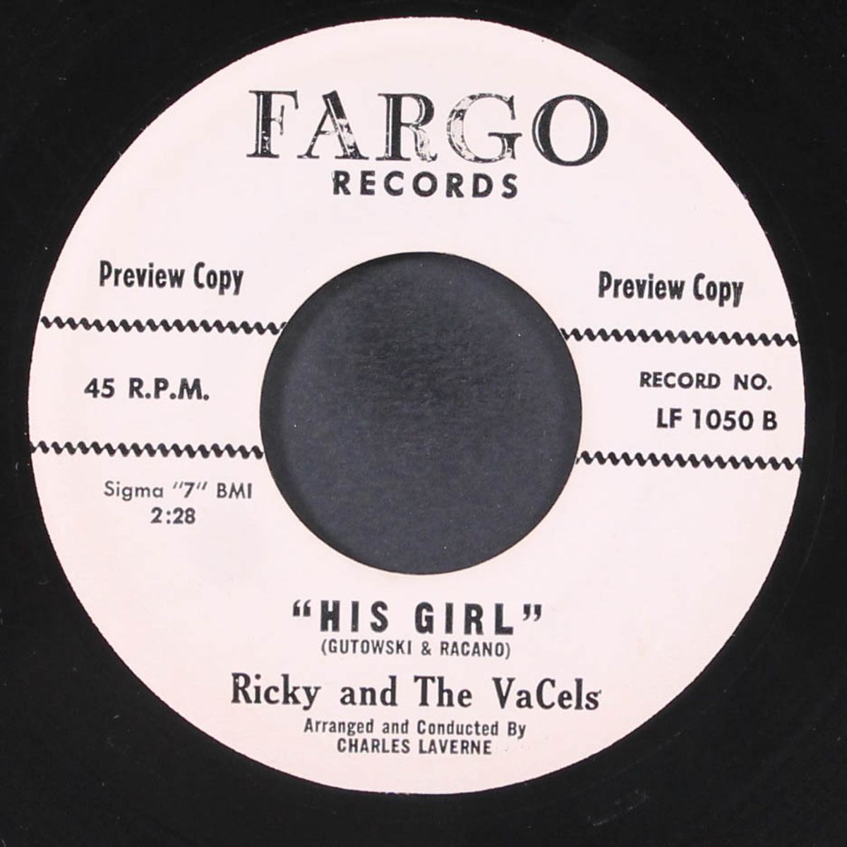 his girl / don't want your love no more by RICKY & VACELS
