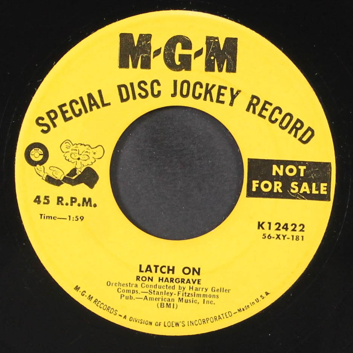latch on / only a daydream by RON HARGRAVE