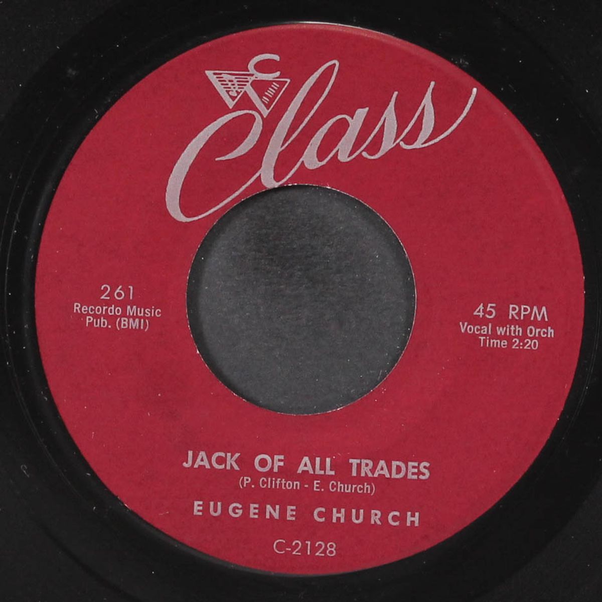 without soul / jack of all trades by EUGENE CHURCH