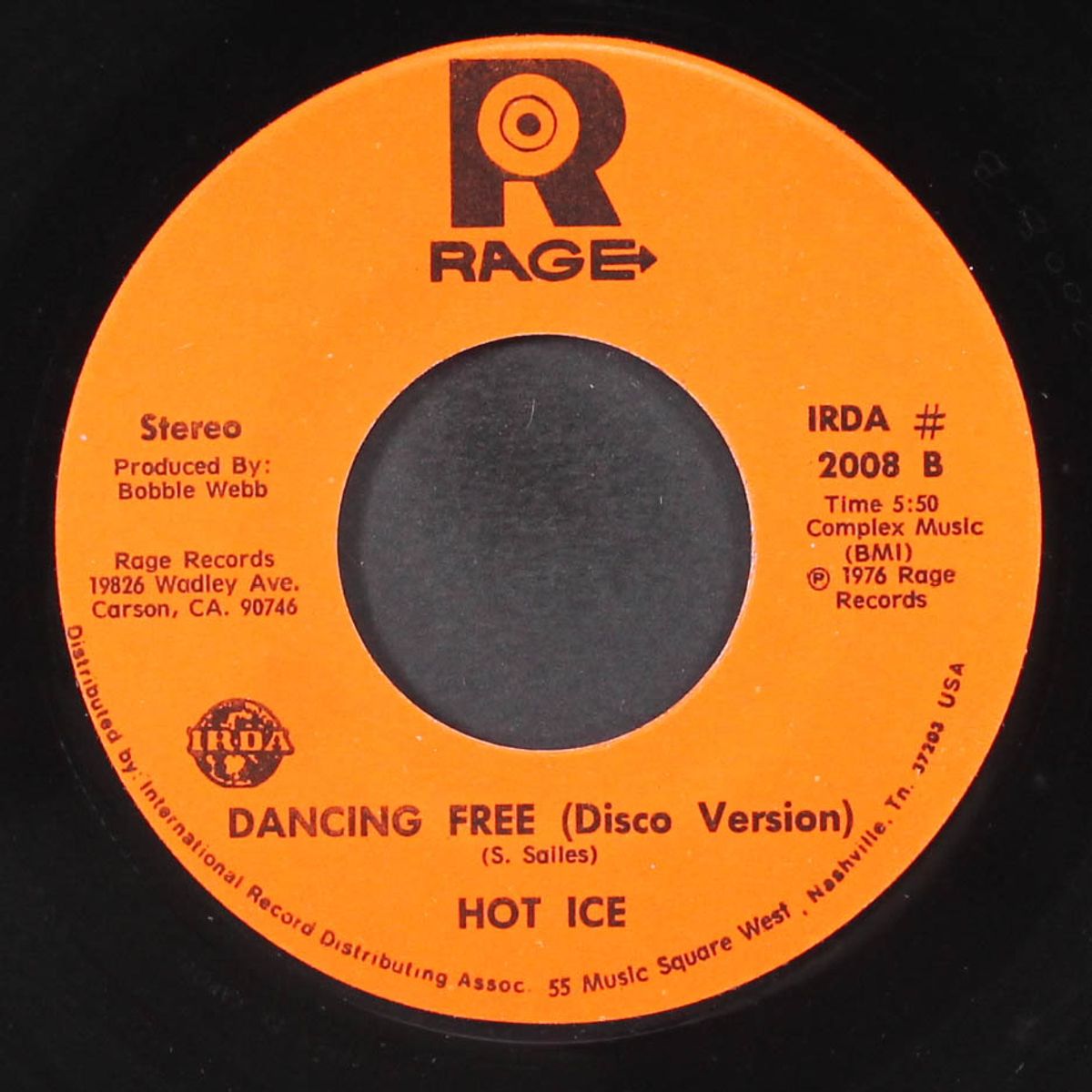 dancing free / disco version by HOT ICE