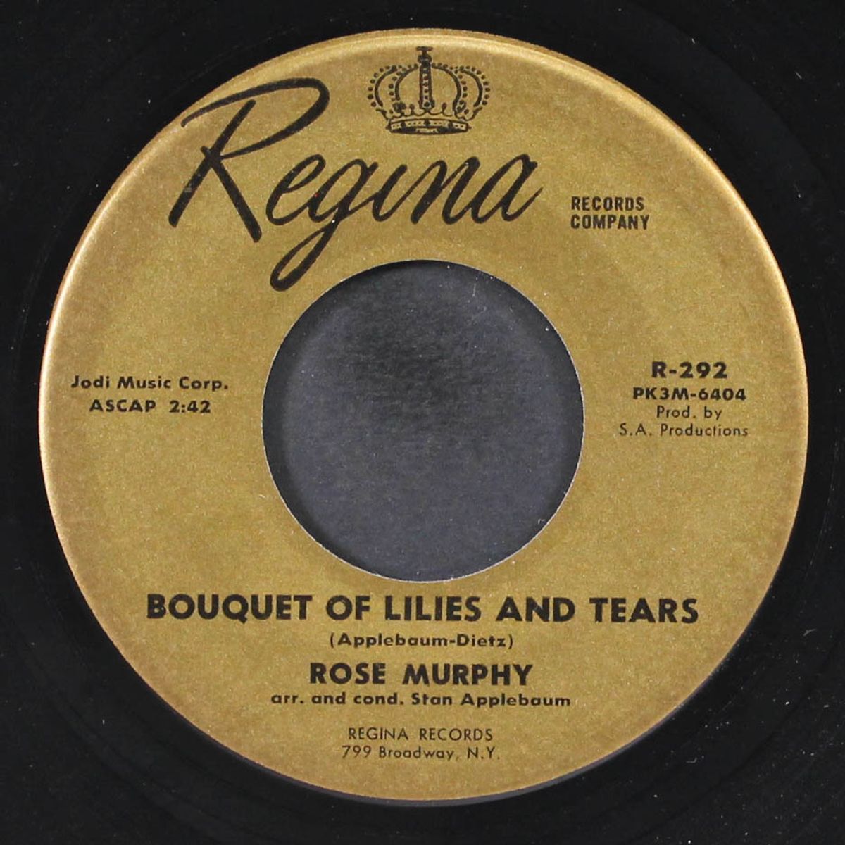 love me baby / bouquet of lilies and tears by ROSE MURPHY