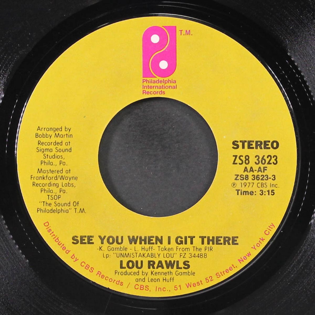 see you when i git there / spring again by LOU RAWLS