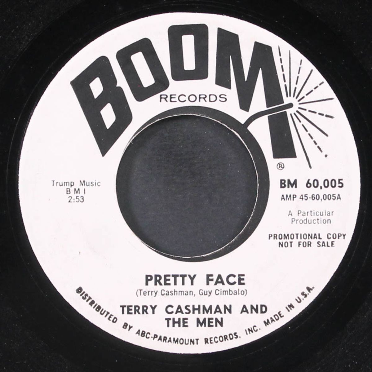 try me / pretty face by TERRY CASHMAN & THE MEN