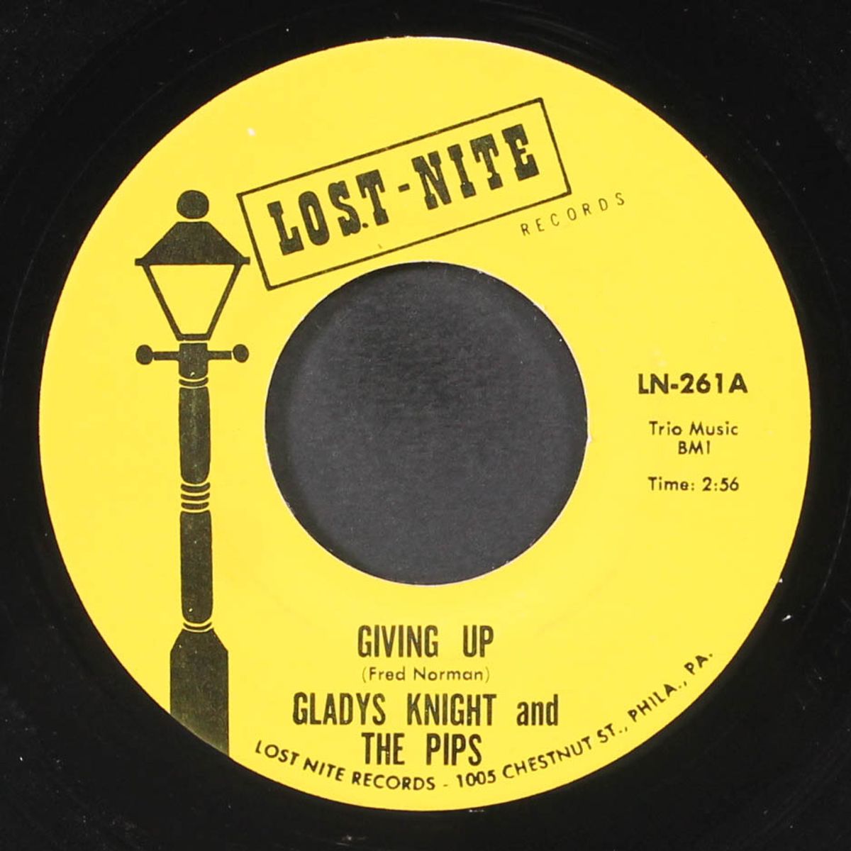 giving up / lovers always forgive by GLADYS KNIGHT & THE PIPS