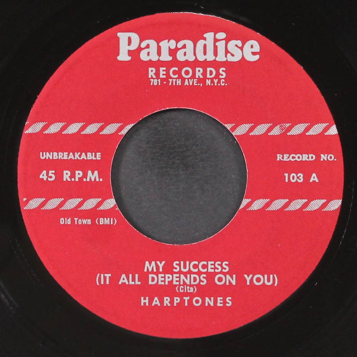 my success (it all depends on you) / i've got a notion by HARPTONES