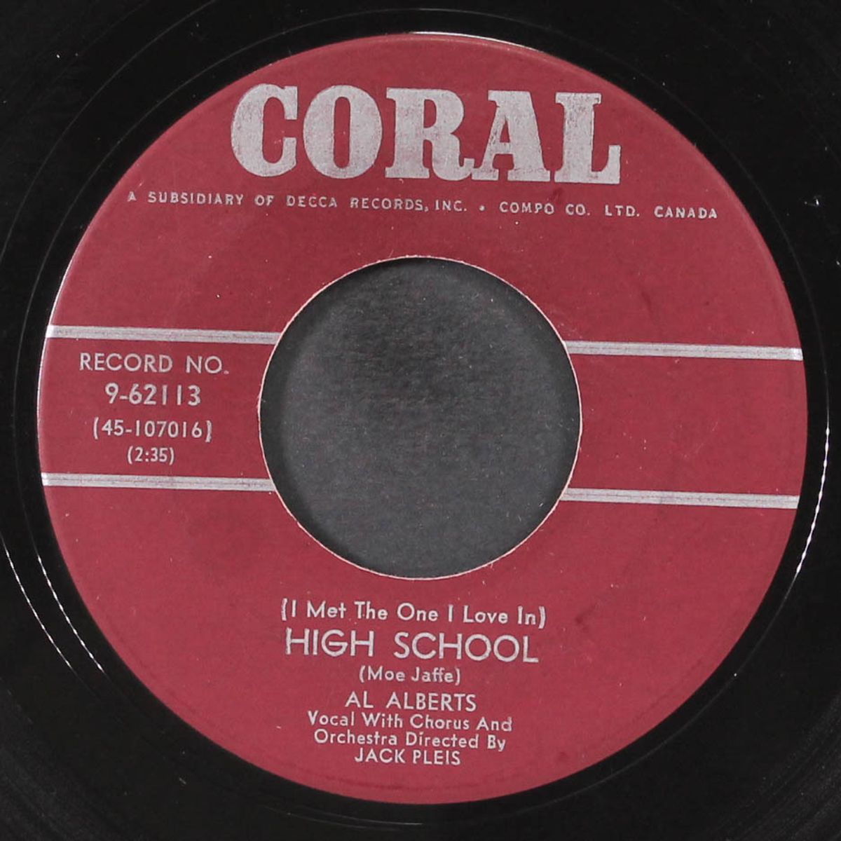 high school by AL ALBERTS
