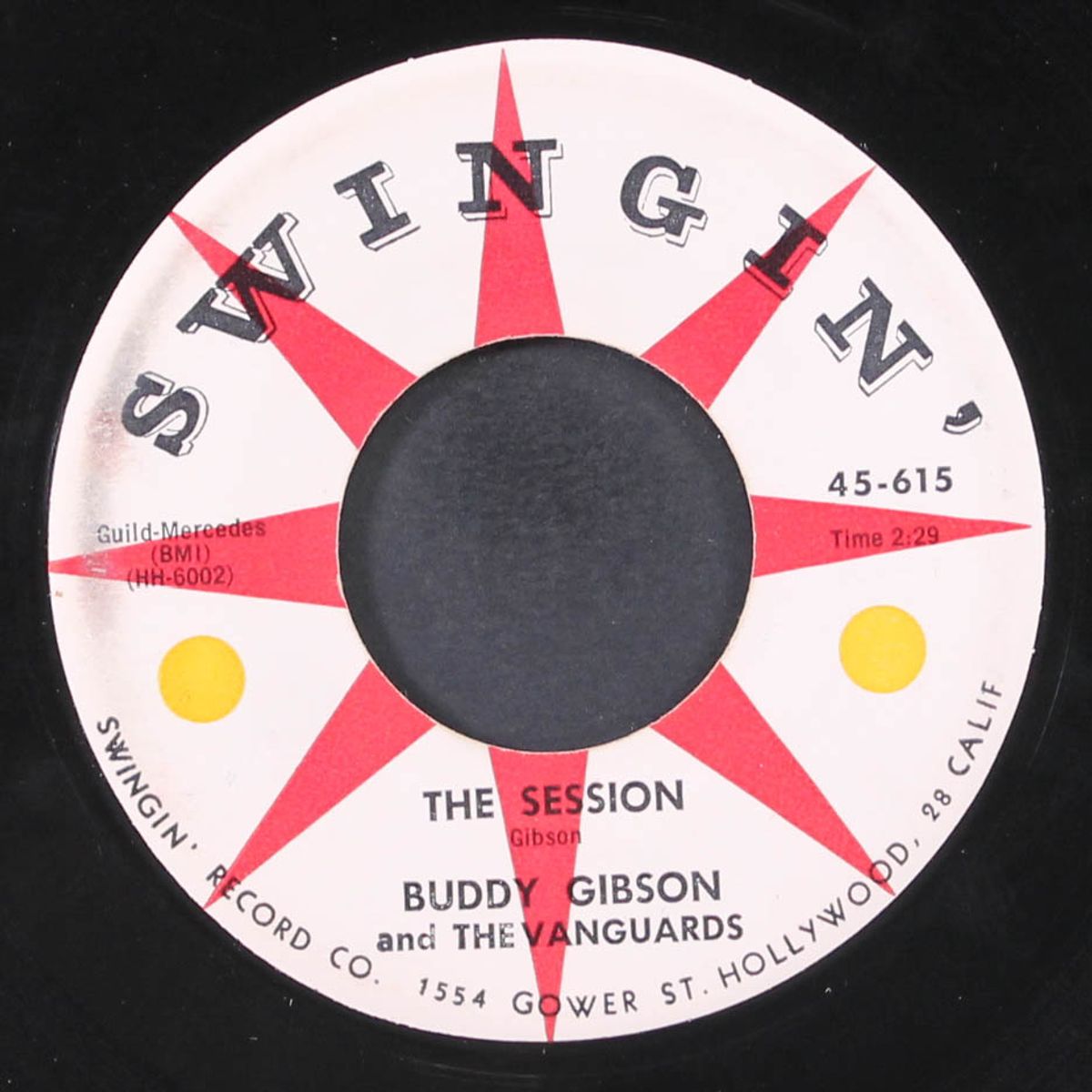 just a game / the session by BUDDY GIBSON & VANGUARDS