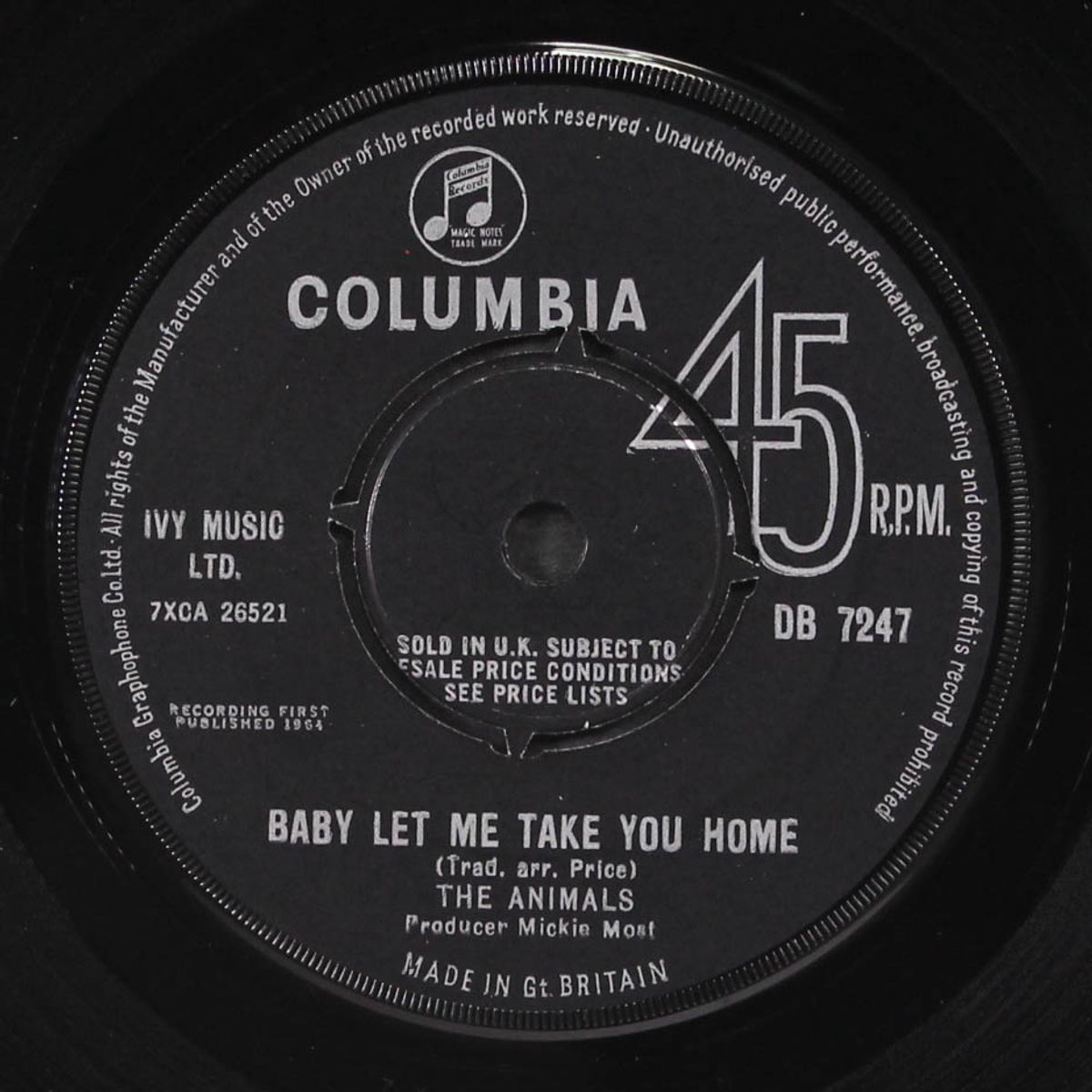 baby let me take you home by ANIMALS
