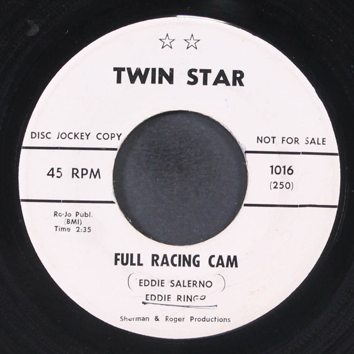 full racing cam / teardrops on my letter by EDDIE RINGO