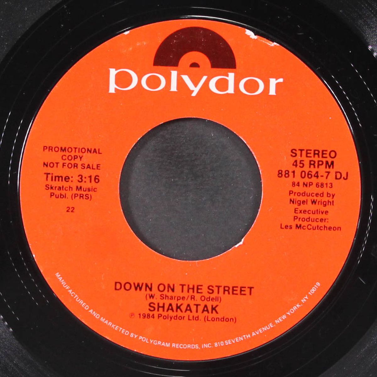 down on the street / same by SHAKATAK