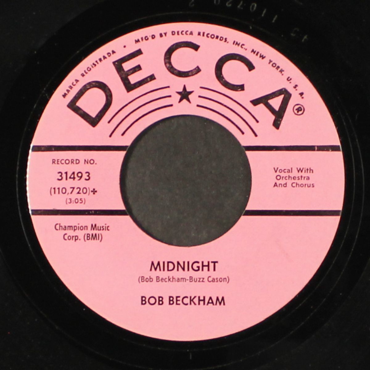 midnight / footprints by BOB BECKHAM