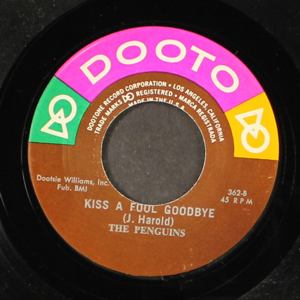 kiss a fool goodbye / baby let's make some love by PENGUINS
