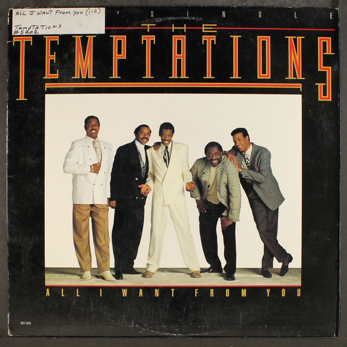 all i want from you by TEMPTATIONS