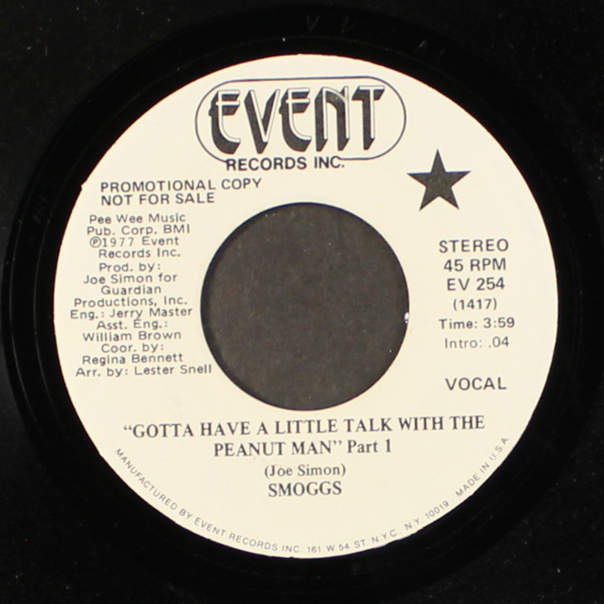 gotta have a little talk with the peanut man / instro by SMOGGS