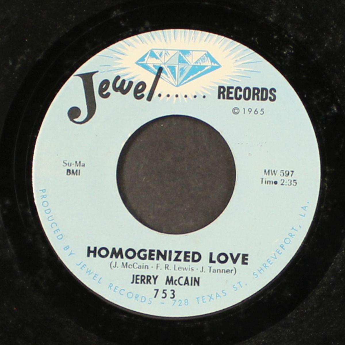 728 texas / homogenized love by JERRY MCCAIN