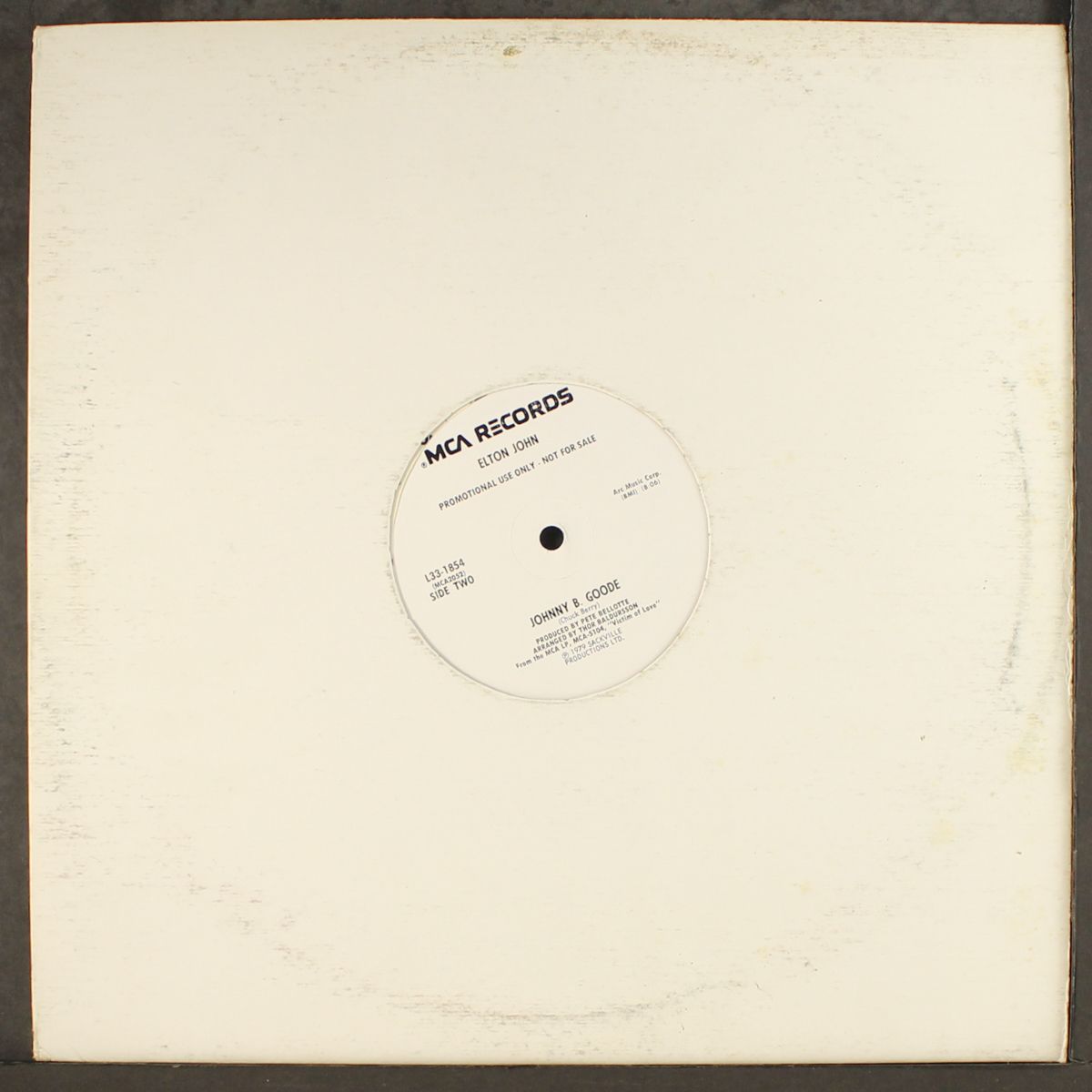johnny b. goode / same by ELTON JOHN
