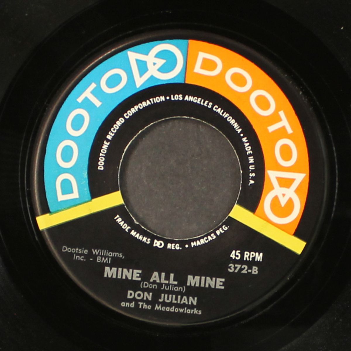this must be paradise / mine all mine by DON JULIAN & MEADOWLARKS