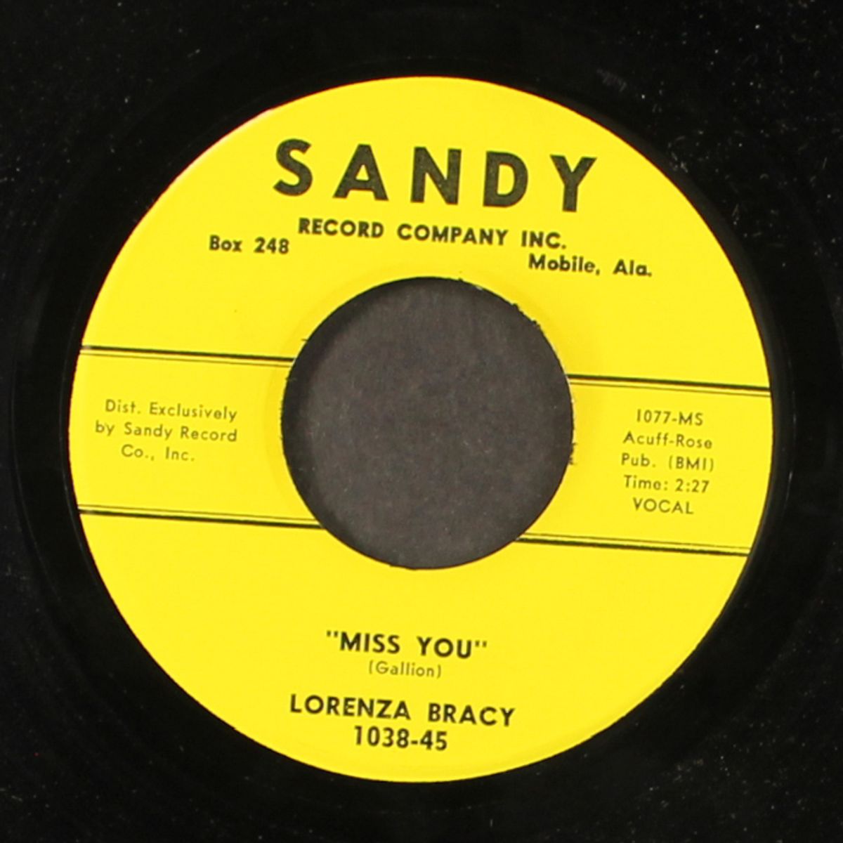 these things you do to me / miss you by LORENZA BRACY