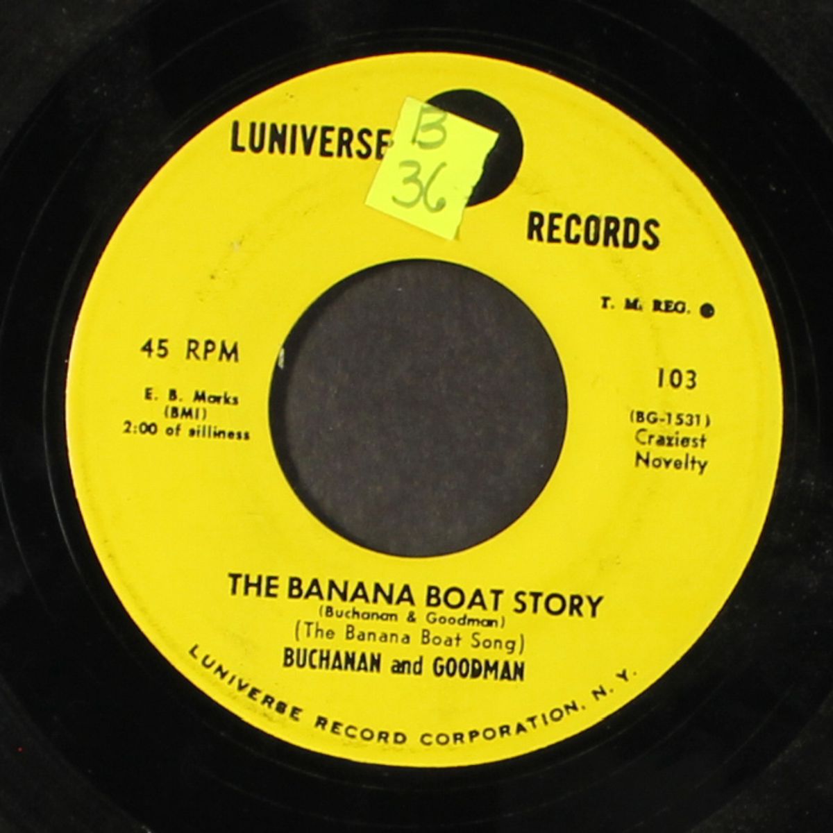 the banana boat story / the mystery by BUCHANAN & GOODMAN