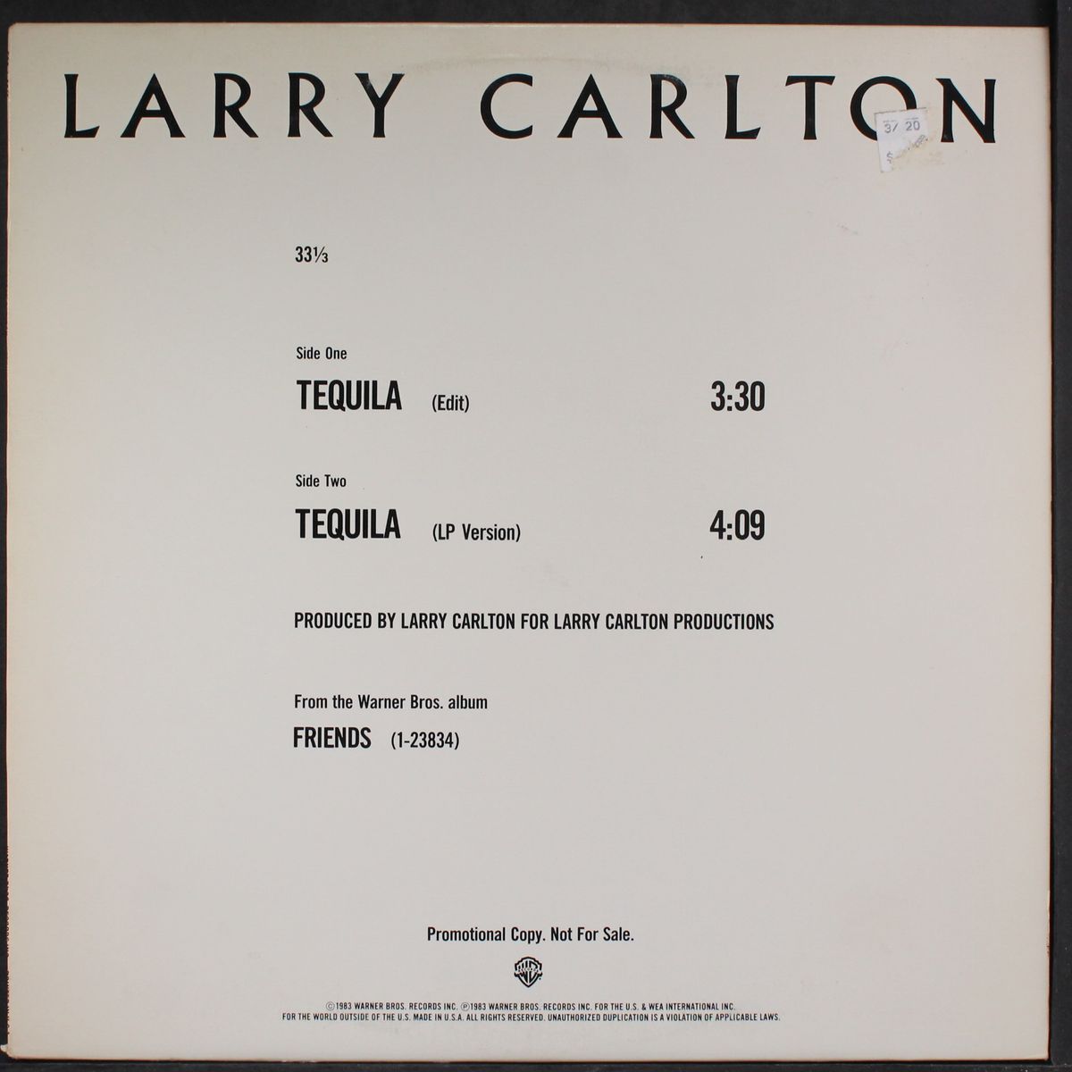 tequila / short by LARRY CARLTON