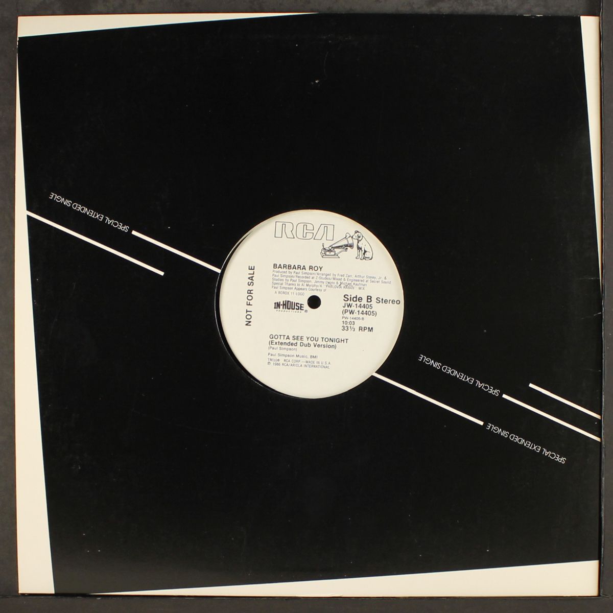 gotta see you tonight / dub by BARBARA ROY