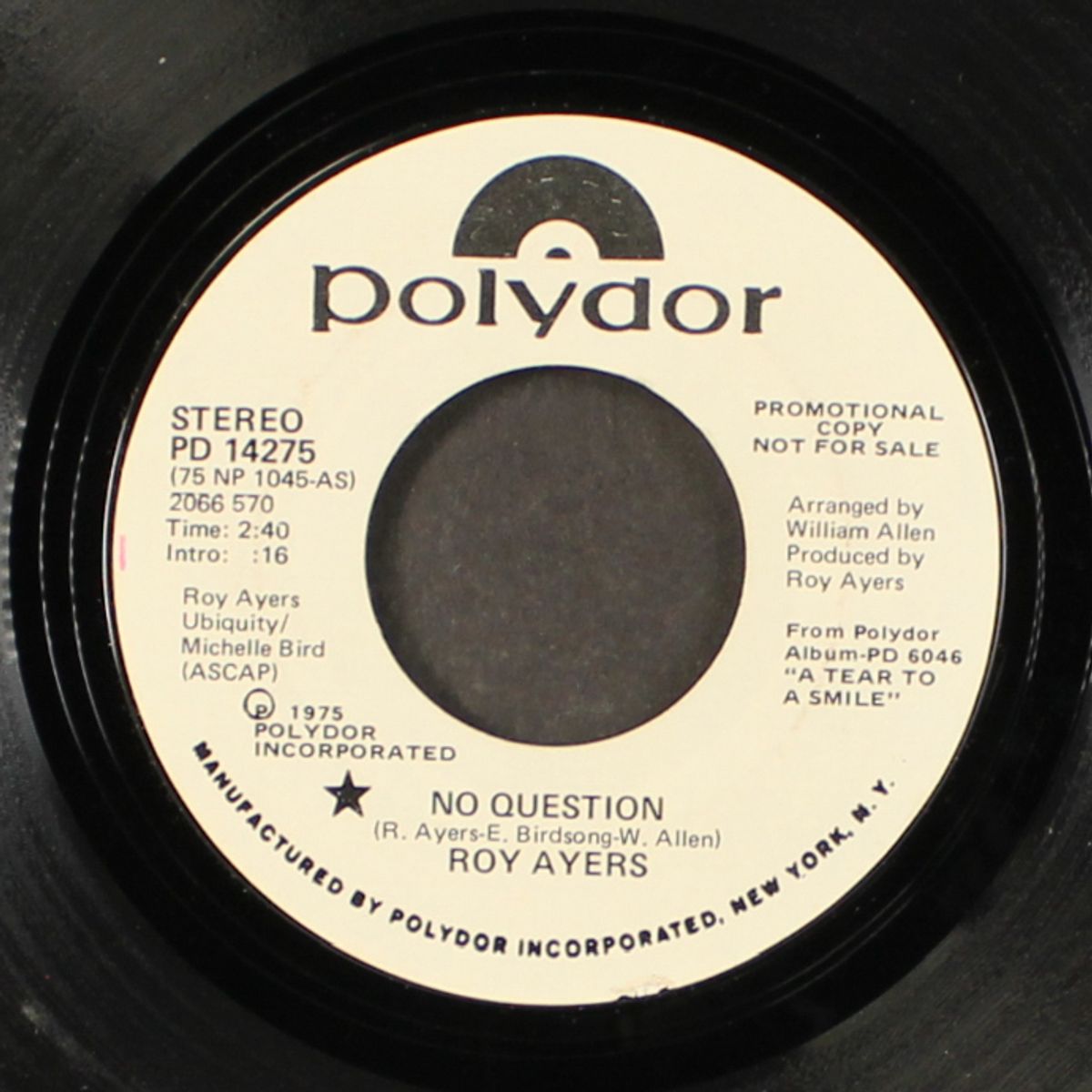 magic lady / no question by ROY AYERS