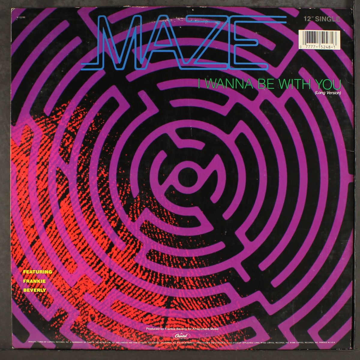 i wanna be with you by MAZE