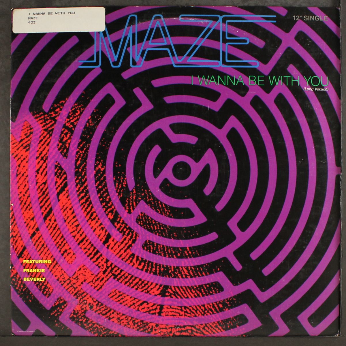 i wanna be with you by MAZE