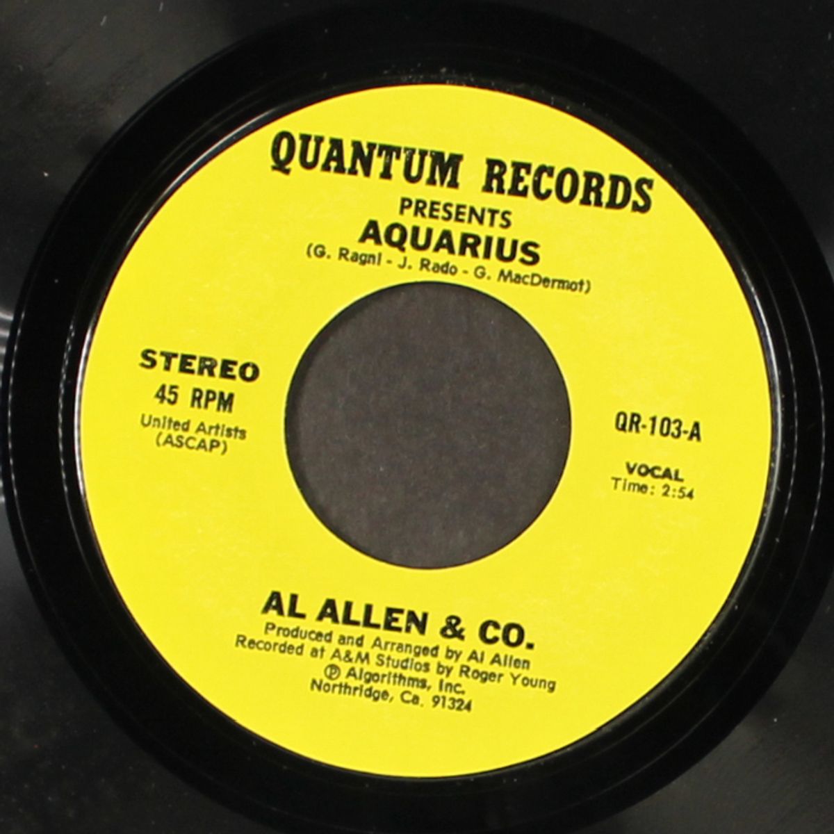tony / aquarius by AL ALLEN & CO.